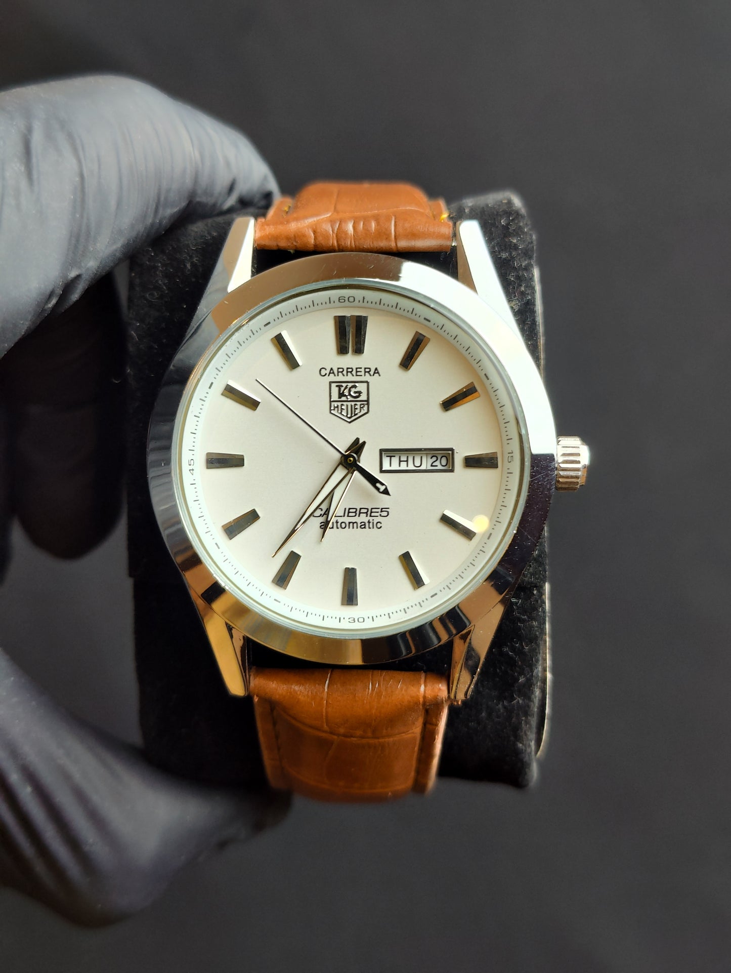 Tag Heuer Calibre 5 Brown colour